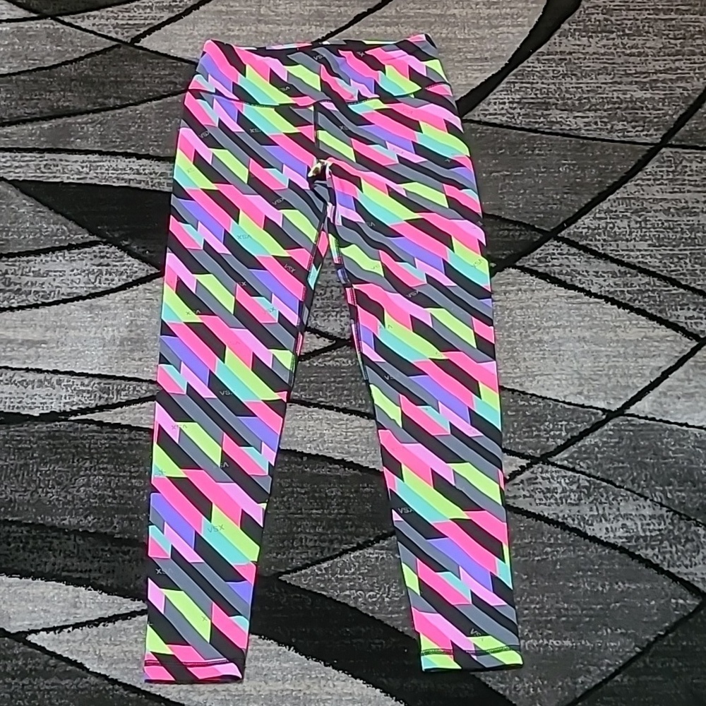 VSX SPORT 2015 KNOCKOUT BY VICTORIA SECRET LOGO LEGGINGS